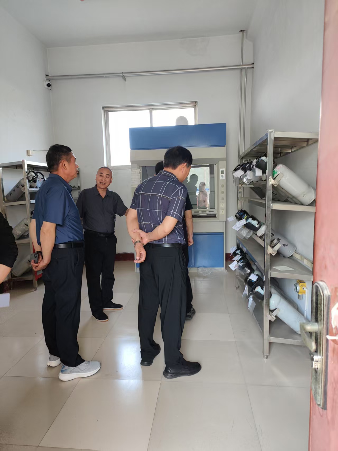 德州特檢院領(lǐng)導(dǎo)蒞臨我公司視察